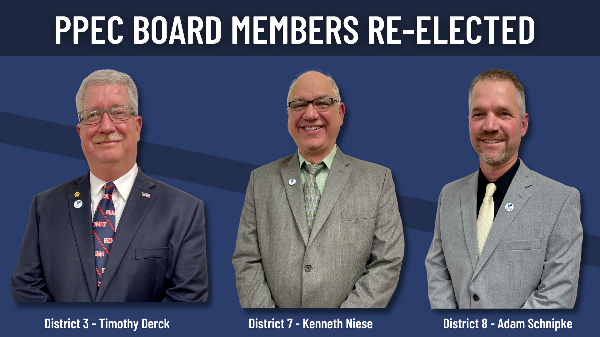 Board Members re-elected