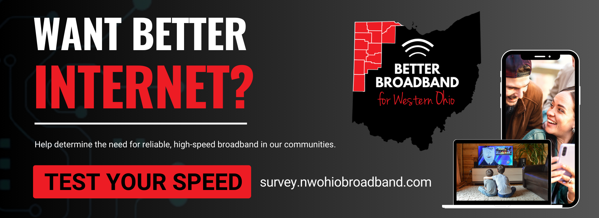 Want better internet? Complete this survey