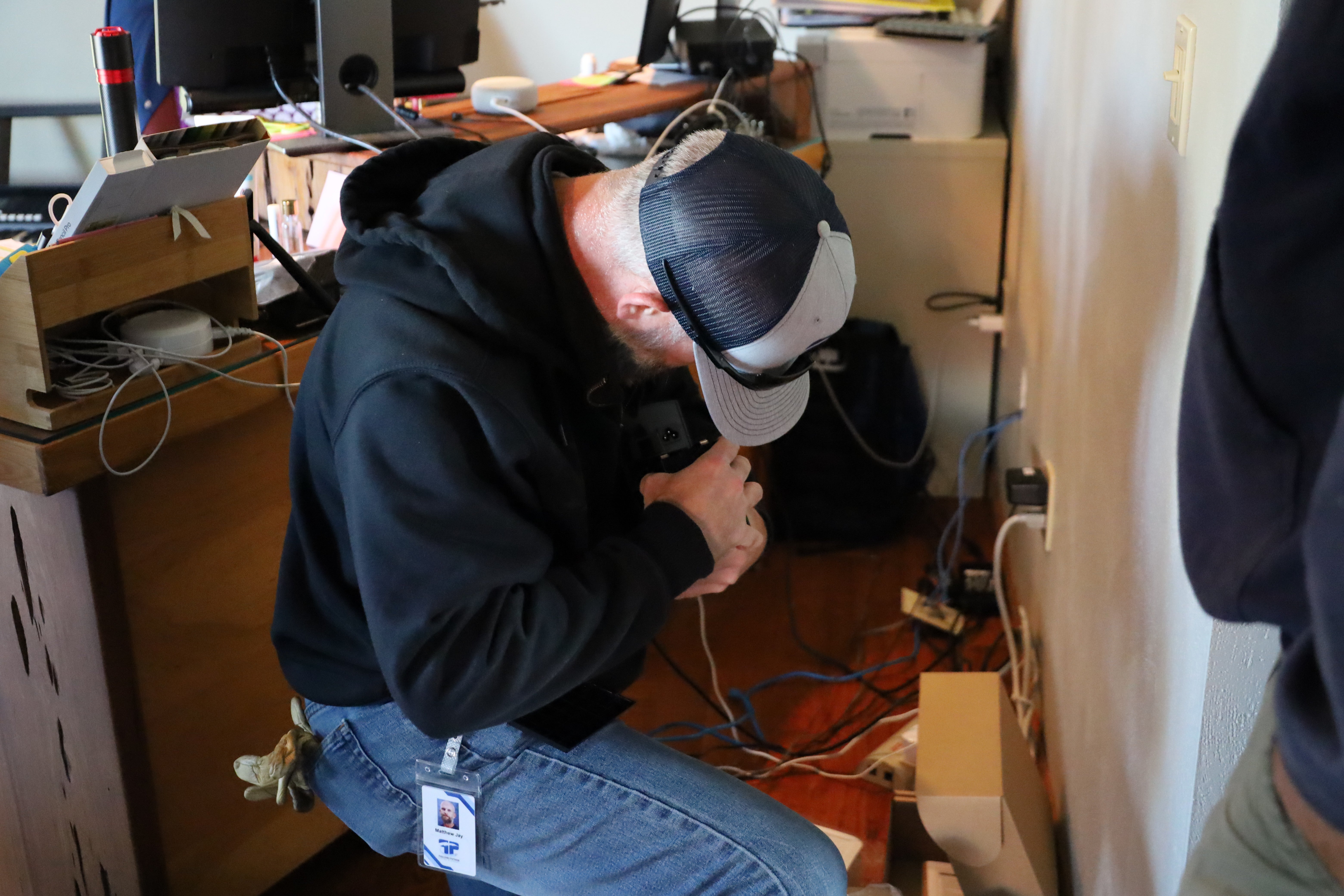 Fiber Technician Matt Jay