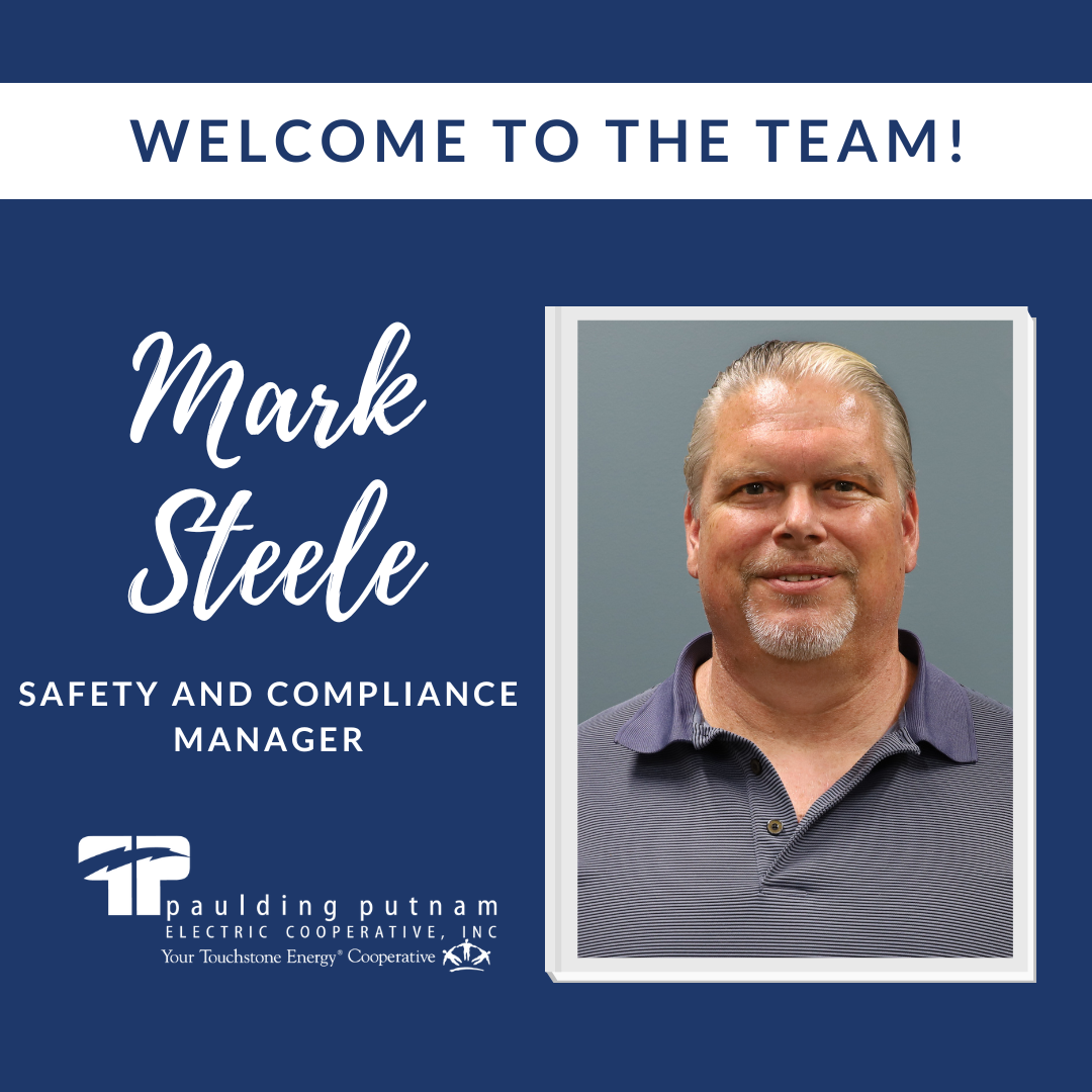 Welcome Safety & Compliance Manager Mark Steele | Paulding Putnam ...