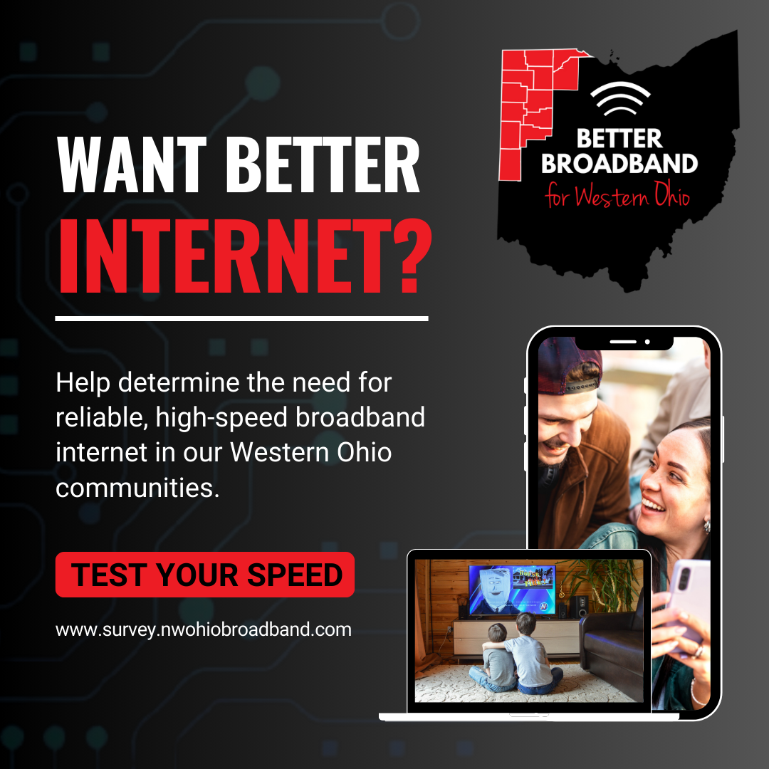 Want better internet? Test your speed and take this survey!