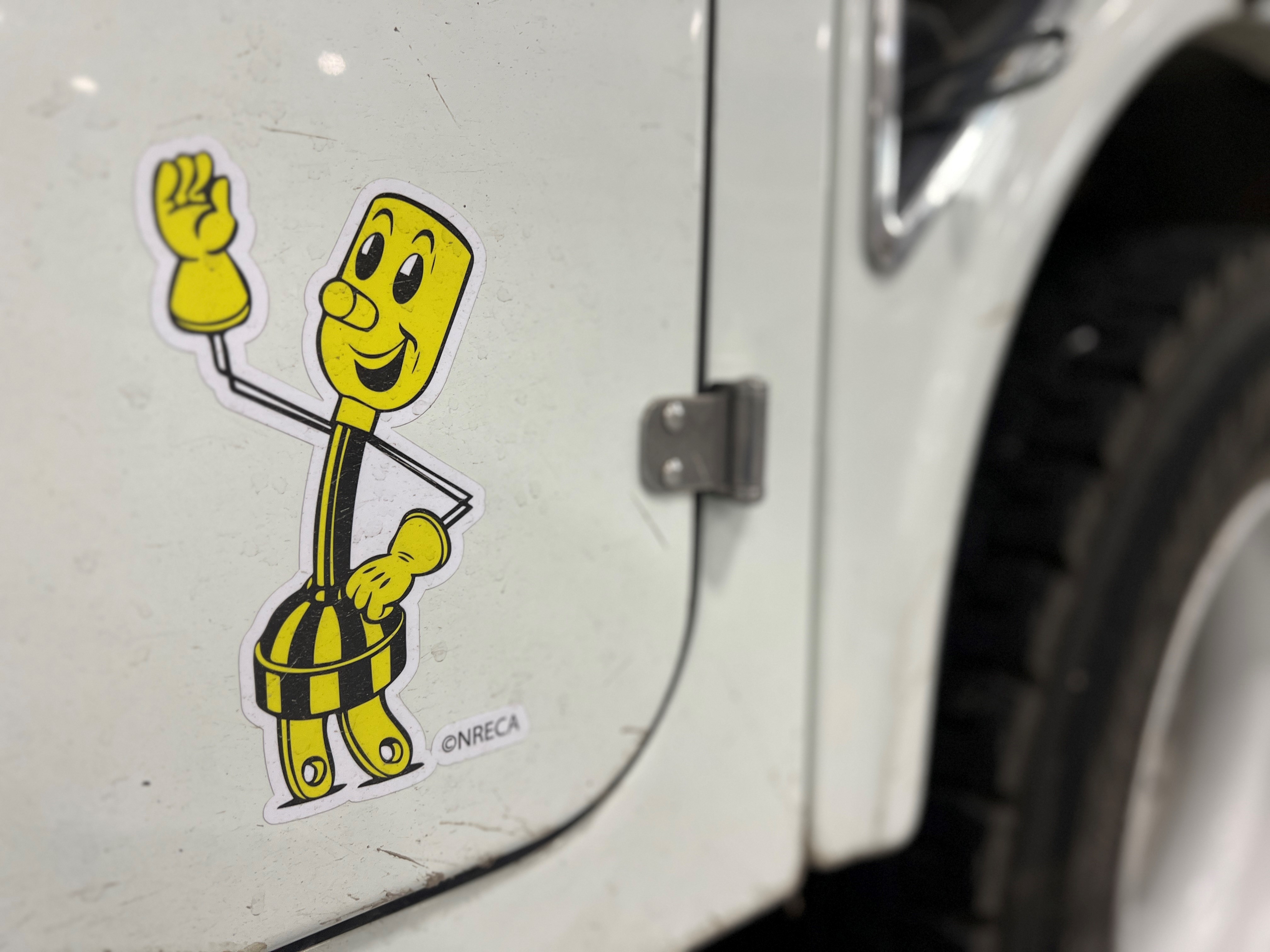Willie Wiredhand sticker on new truck