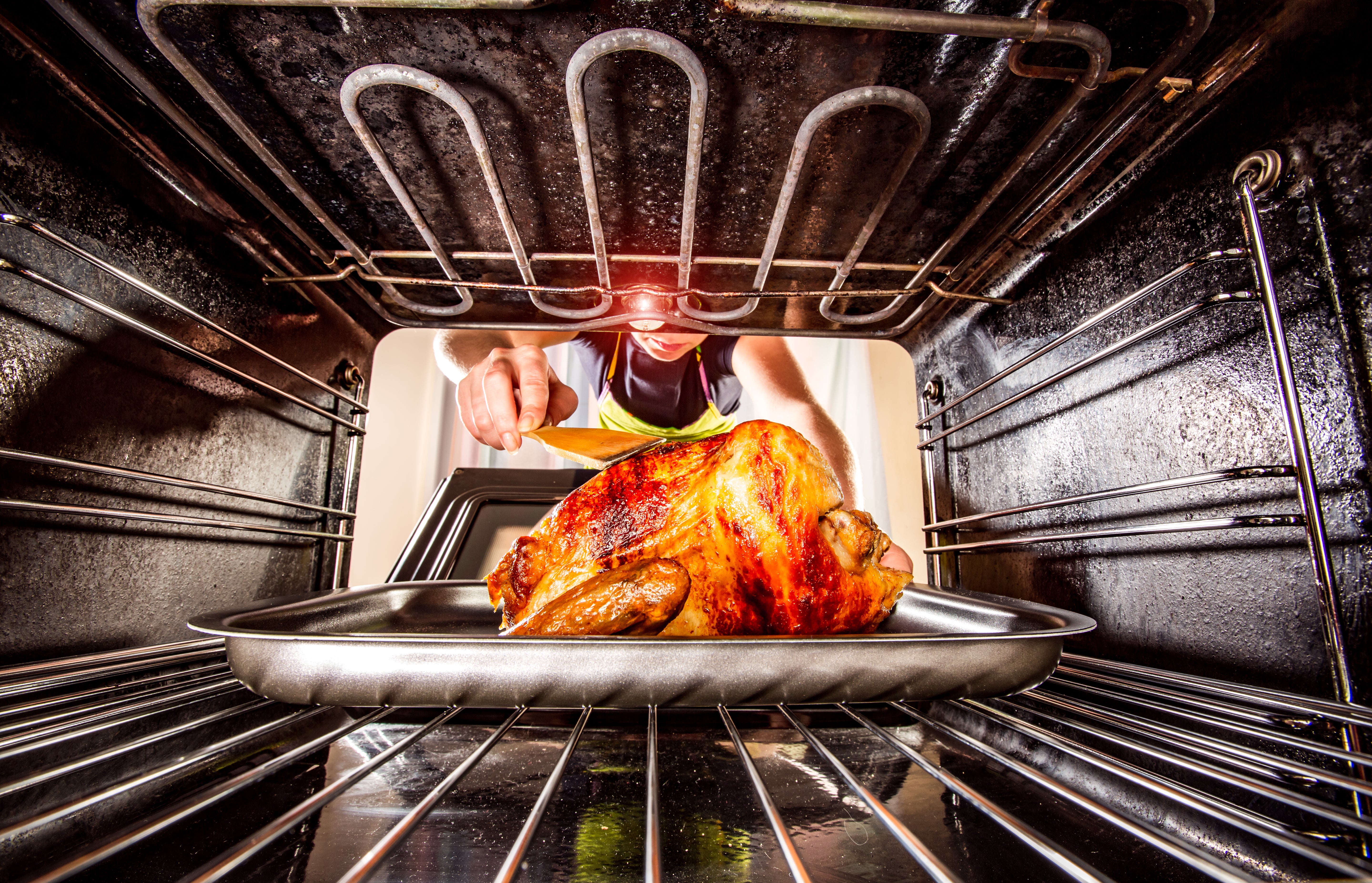 Cooking Chicken in the oven at home